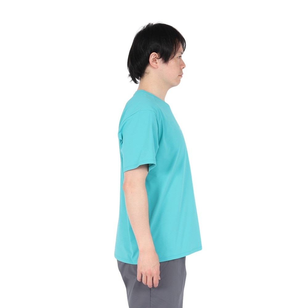 ジローム（GIRAUDM）（メンズ）PBT グラフィック 半袖Tシャツ CT5S0043-TR863-GRES TRQ