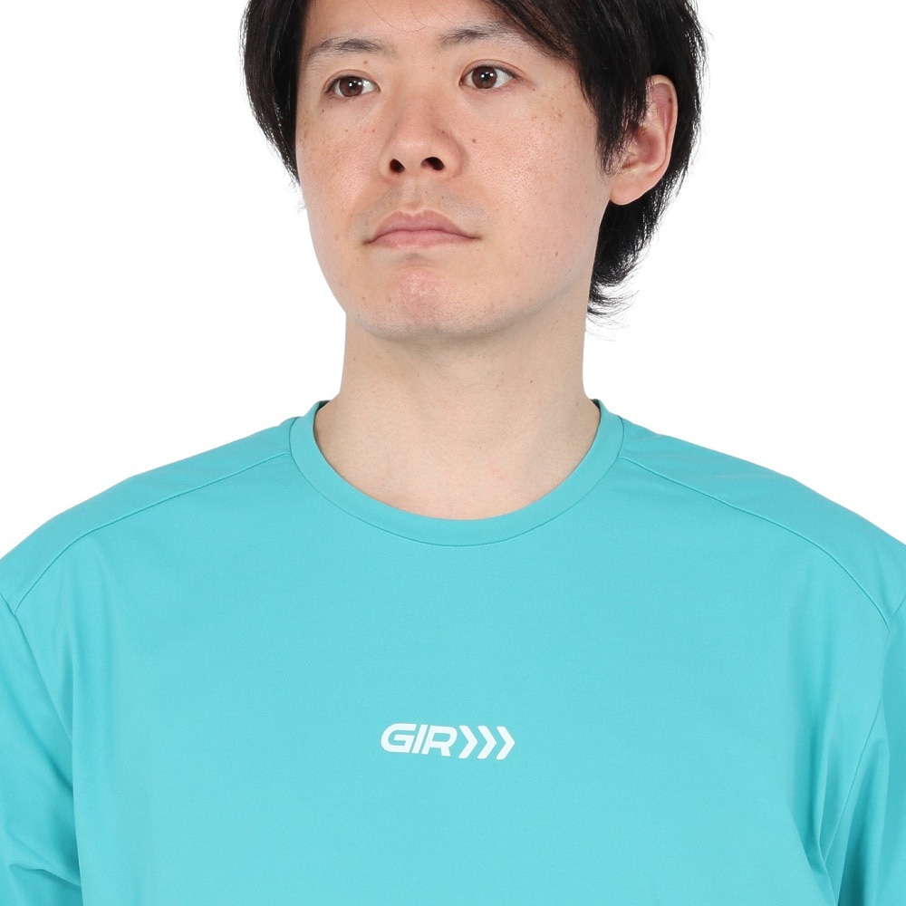 ジローム（GIRAUDM）（メンズ）PBT グラフィック 半袖Tシャツ CT5S0043-TR863-GRES TRQ