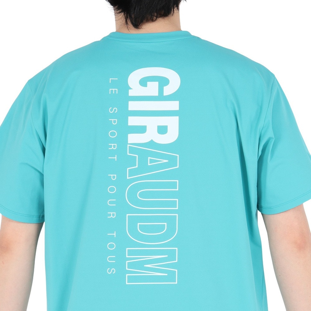 ジローム（GIRAUDM）（メンズ）PBT グラフィック 半袖Tシャツ CT5S0043-TR863-GRES TRQ