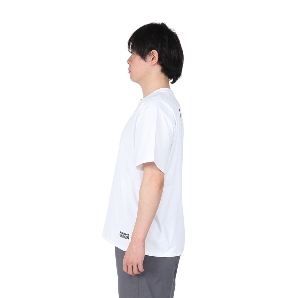 ジローム（GIRAUDM）（メンズ）PBT グラフィック 半袖Tシャツ CT5S0043-TR863-GRES WHT