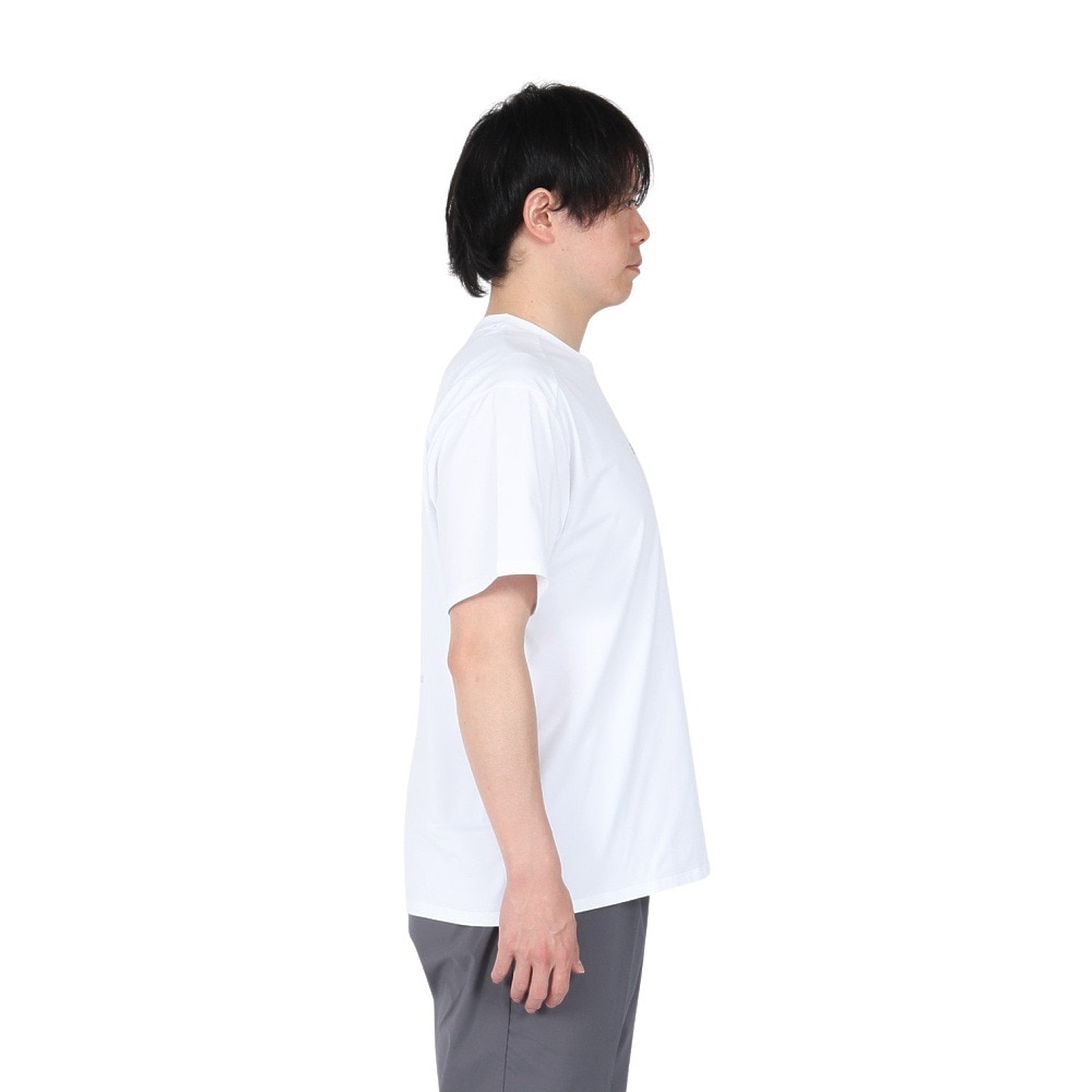 ジローム（GIRAUDM）（メンズ）PBT グラフィック 半袖Tシャツ CT5S0043-TR863-GRES WHT