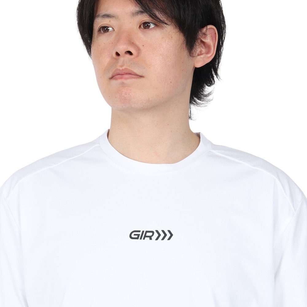 ジローム（GIRAUDM）（メンズ）PBT グラフィック 半袖Tシャツ CT5S0043-TR863-GRES WHT