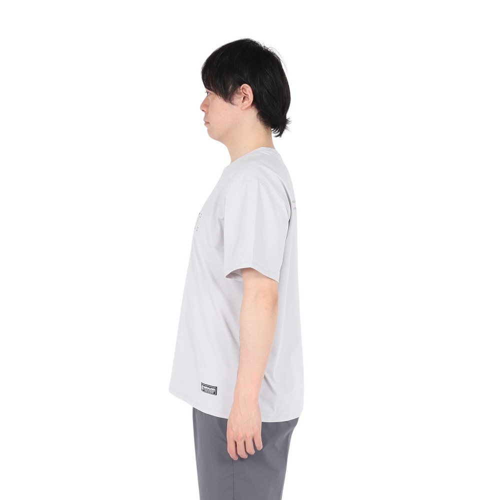 ジローム（GIRAUDM）（メンズ）PBT グラフィック 半袖Tシャツ CT5S0044-TR863-GRES LGRY