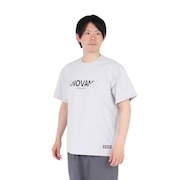 (メンズ)PBT グラフィック 半袖Tシャツ CT5S0044-TR863-GRES LGRY