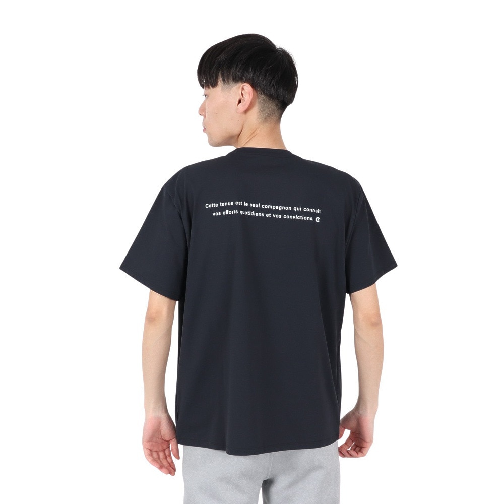ジローム（GIRAUDM）（メンズ）PBT GRAPHIC 半袖Tシャツ CT5S0044-TR863-GRES NVY