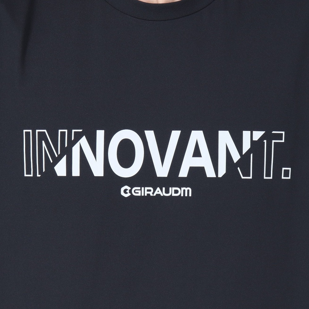 ジローム（GIRAUDM）（メンズ）PBT GRAPHIC 半袖Tシャツ CT5S0044-TR863-GRES NVY