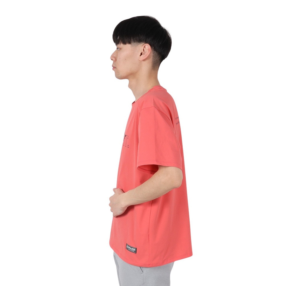 ジローム（GIRAUDM）（メンズ）ドライプラス PBT グラフィック Tシャツ CT5S0044-TR863-GRES SMP