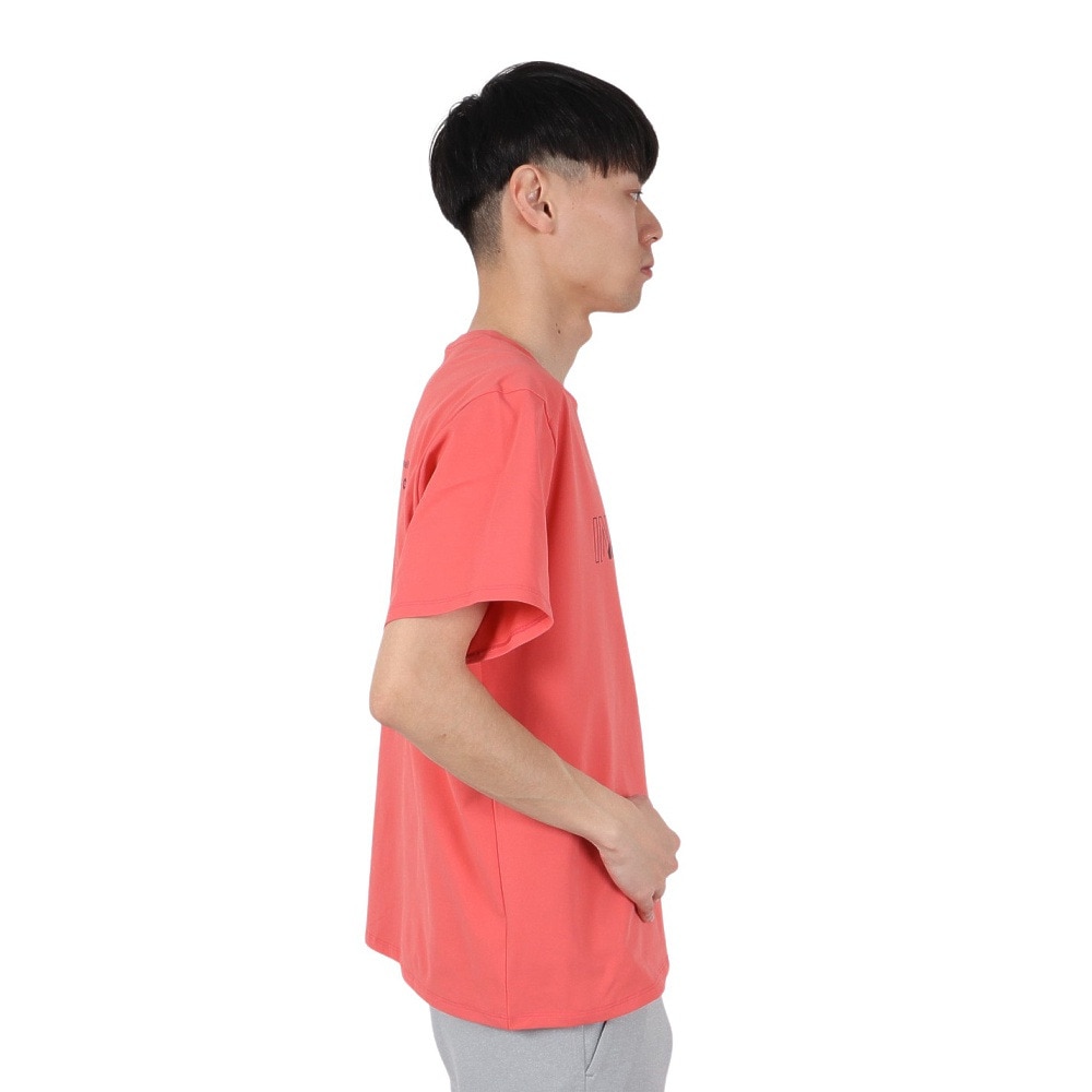 ジローム（GIRAUDM）（メンズ）ドライプラス PBT グラフィック Tシャツ CT5S0044-TR863-GRES SMP