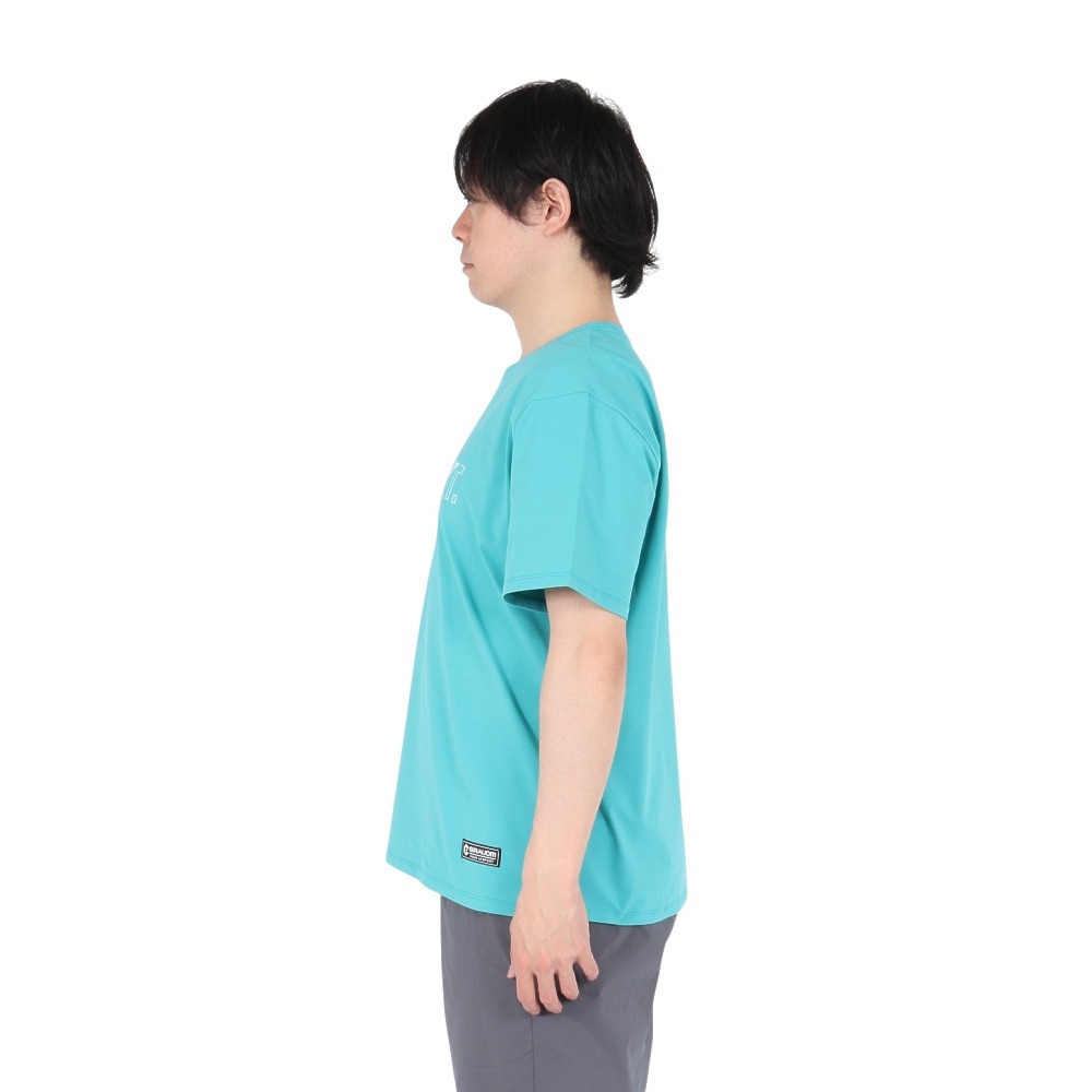 ジローム（GIRAUDM）（メンズ）PBT グラフィック 半袖Tシャツ CT5S0044-TR863-GRES TRQ