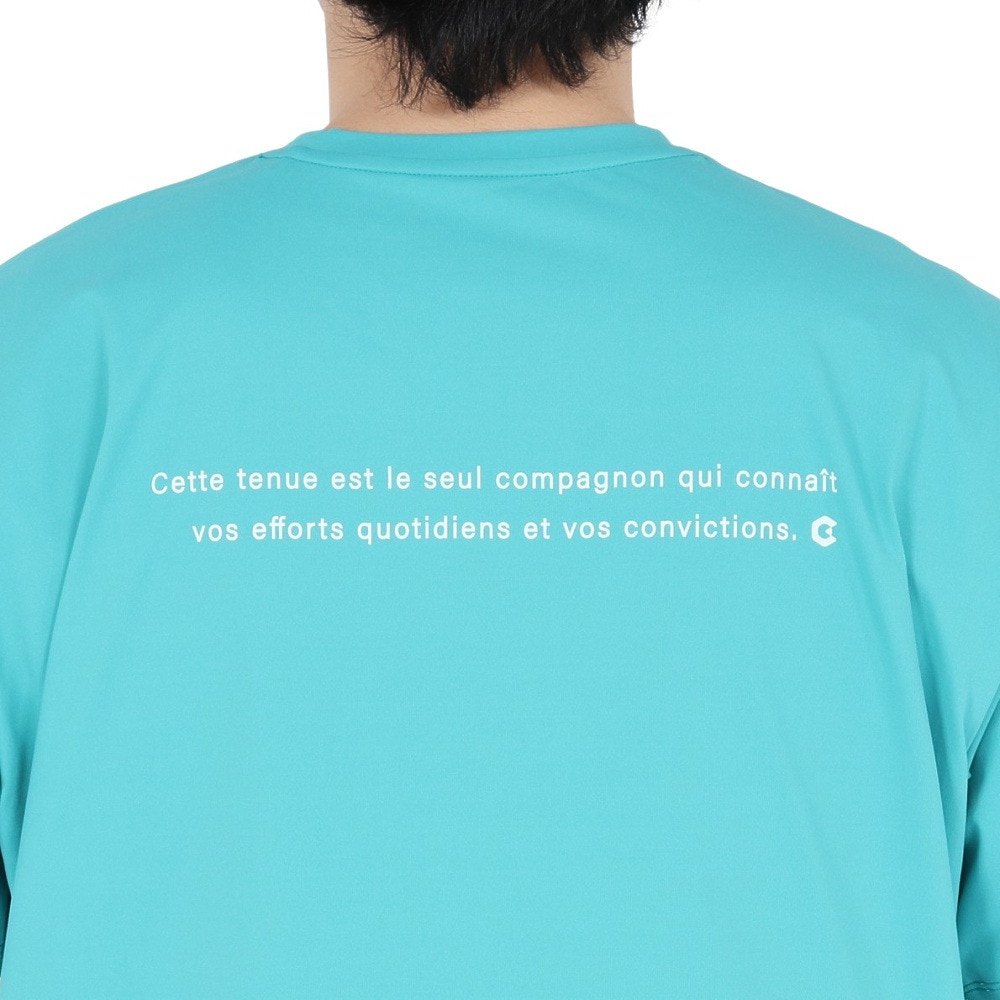 ジローム（GIRAUDM）（メンズ）PBT グラフィック 半袖Tシャツ CT5S0044-TR863-GRES TRQ