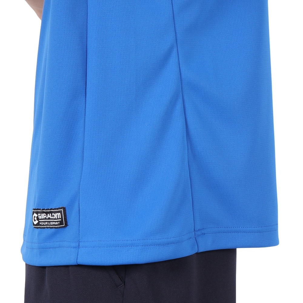 ジローム（GIRAUDM）（メンズ）半袖Tシャツ ドライプラス クール SB メッシュ CT5S0001-TR863-GRSD SAX