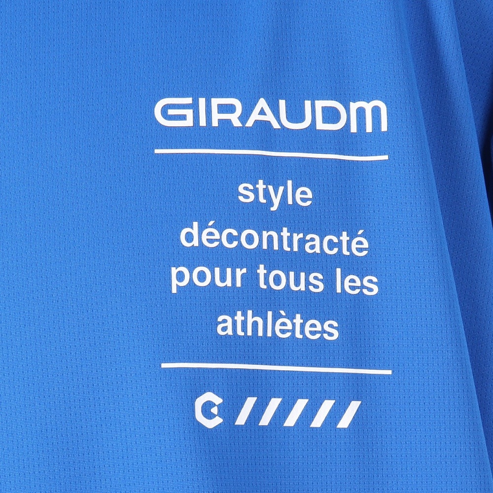 ジローム（GIRAUDM）（メンズ）半袖Tシャツ ドライプラス クール SB メッシュ CT5S0001-TR863-GRSD SAX