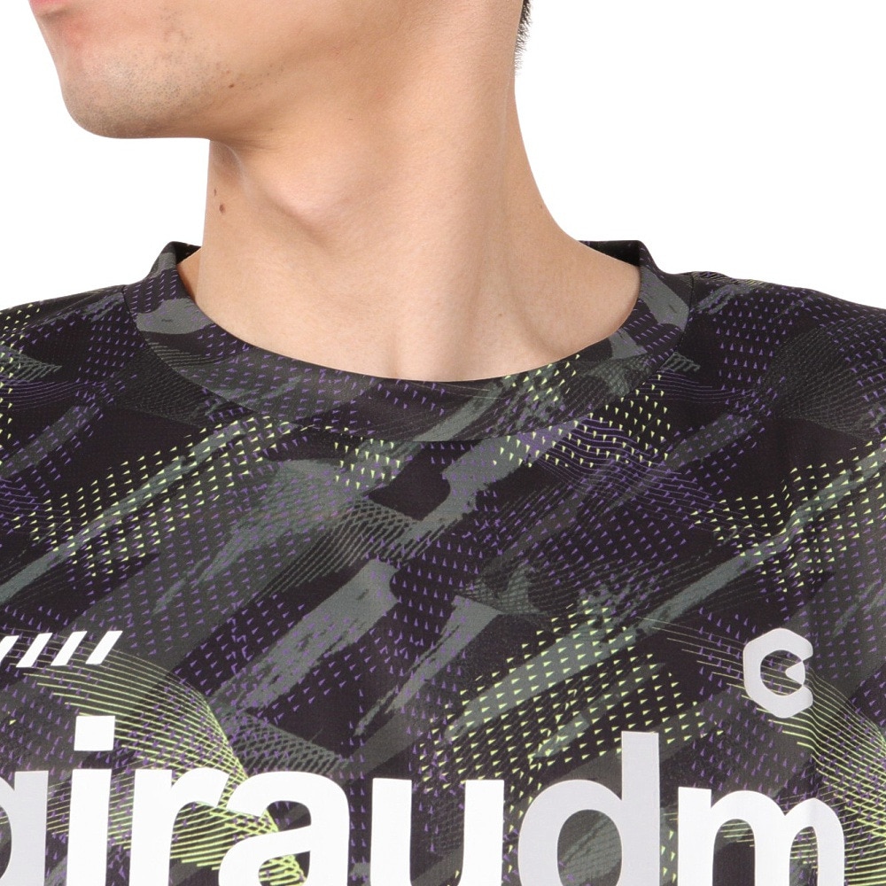 ジローム（GIRAUDM）（メンズ）ドライプラス クール SB グラフィック 半袖Tシャツ CT5S0002-TR863-GRSD NVXPU