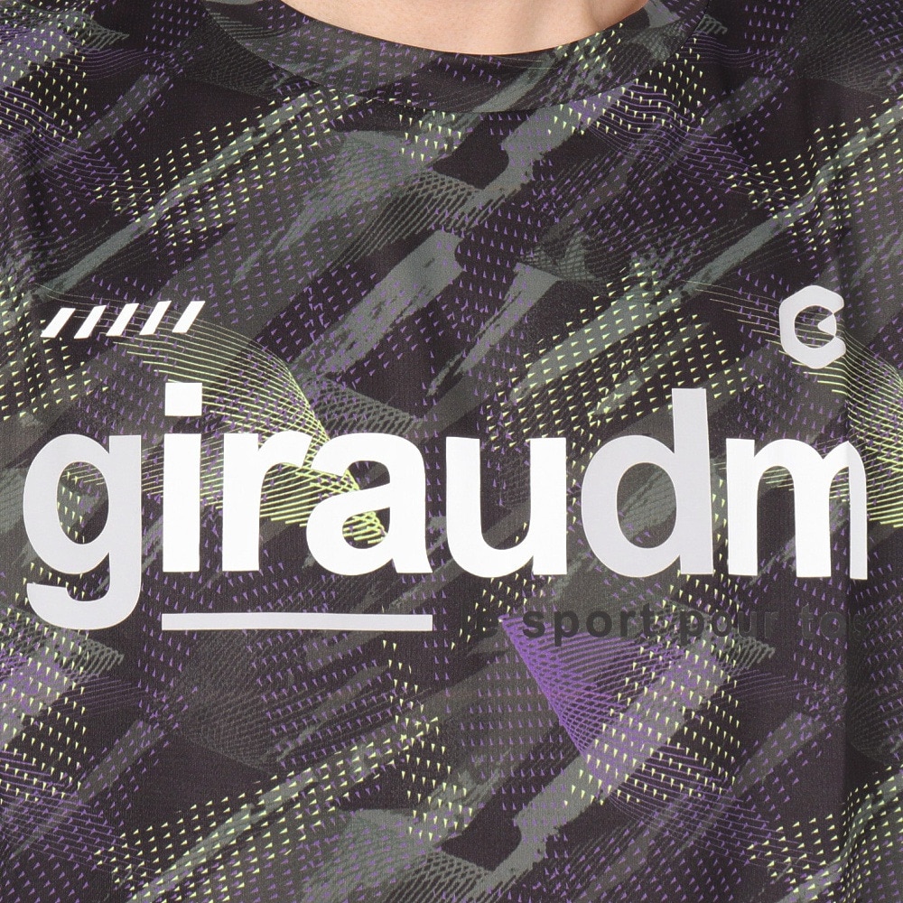 ジローム（GIRAUDM）（メンズ）ドライプラス クール SB グラフィック 半袖Tシャツ CT5S0002-TR863-GRSD NVXPU