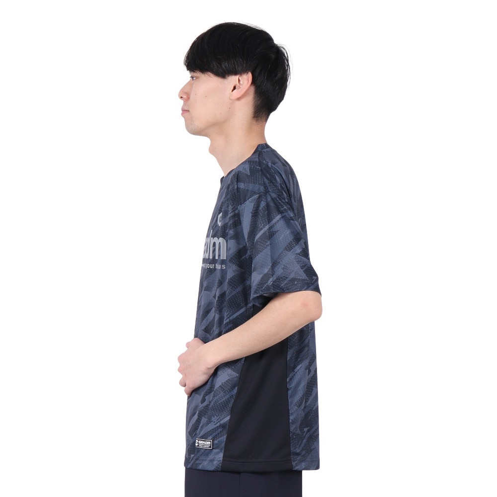 ジローム（GIRAUDM）（メンズ）半袖Tシャツ ドライプラス クール SB グラフィック CT5S0002-TR863-GRSD NVY