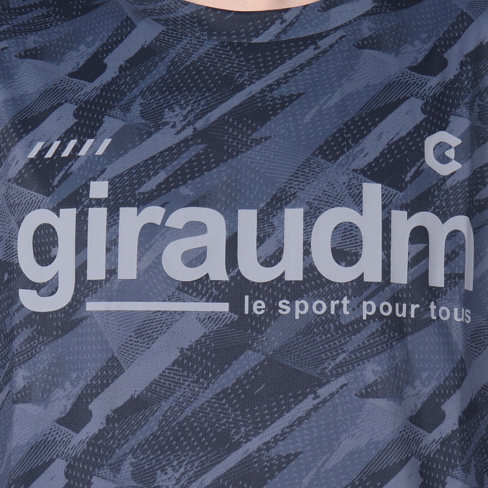 ジローム（GIRAUDM）（メンズ）半袖Tシャツ ドライプラス クール SB グラフィック CT5S0002-TR863-GRSD NVY