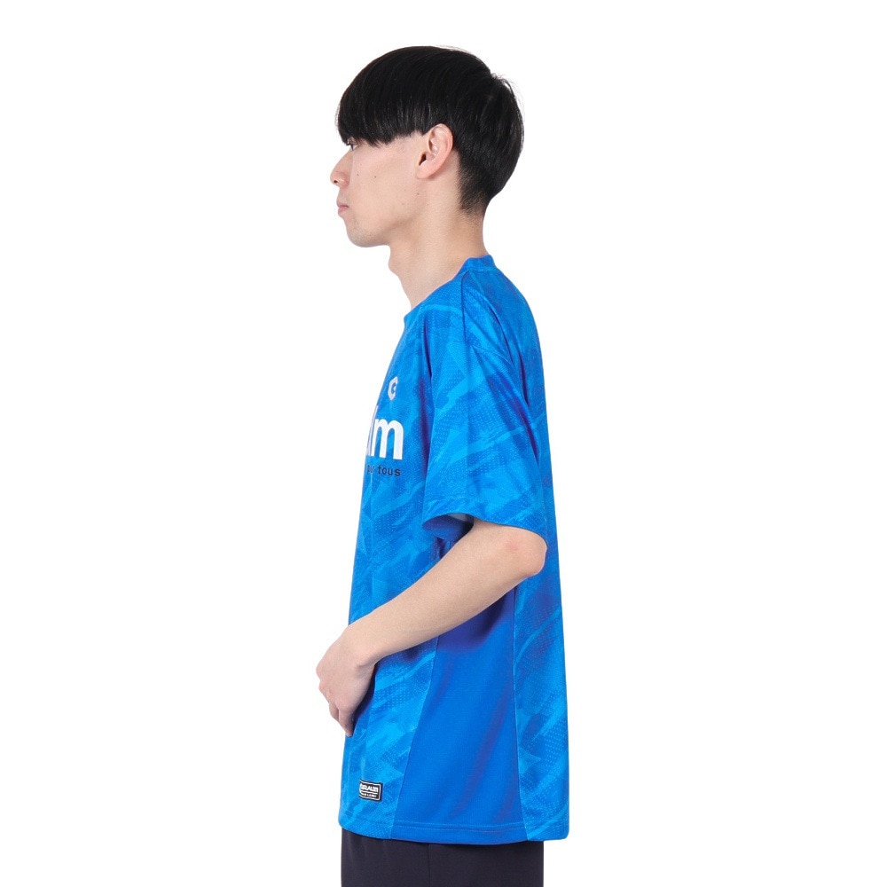 ジローム（GIRAUDM）（メンズ）ドライプラス クール SB グラフィック 半袖Tシャツ CT5S0002-TR863-GRSD SAX
