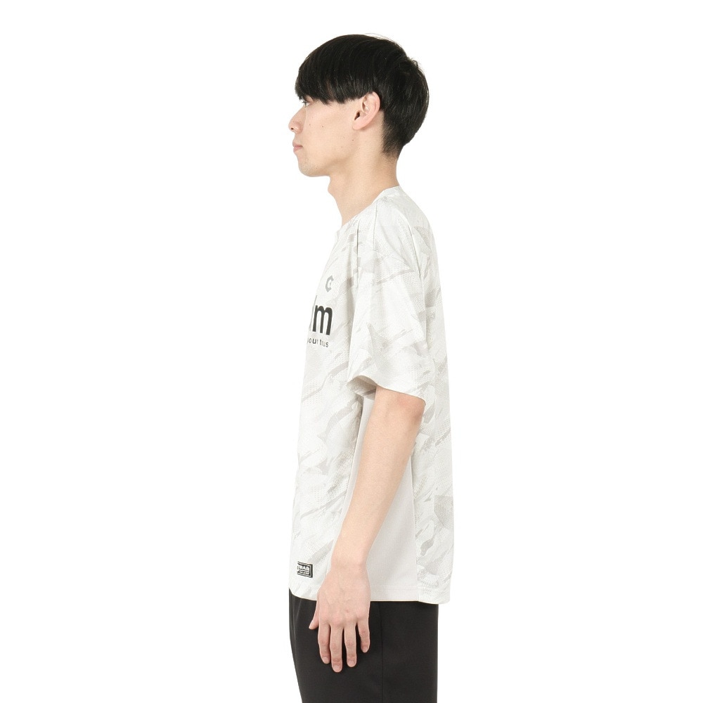 ジローム（GIRAUDM）（メンズ）ドライプラス クール SB グラフィック 半袖Tシャツ CT5S0002-TR863-GRSD WHT