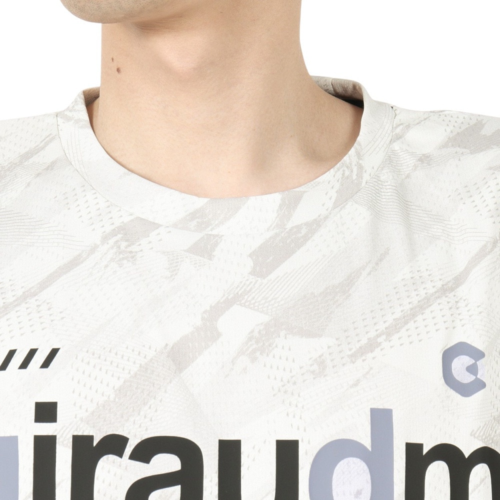 ジローム（GIRAUDM）（メンズ）ドライプラス クール SB グラフィック 半袖Tシャツ CT5S0002-TR863-GRSD WHT