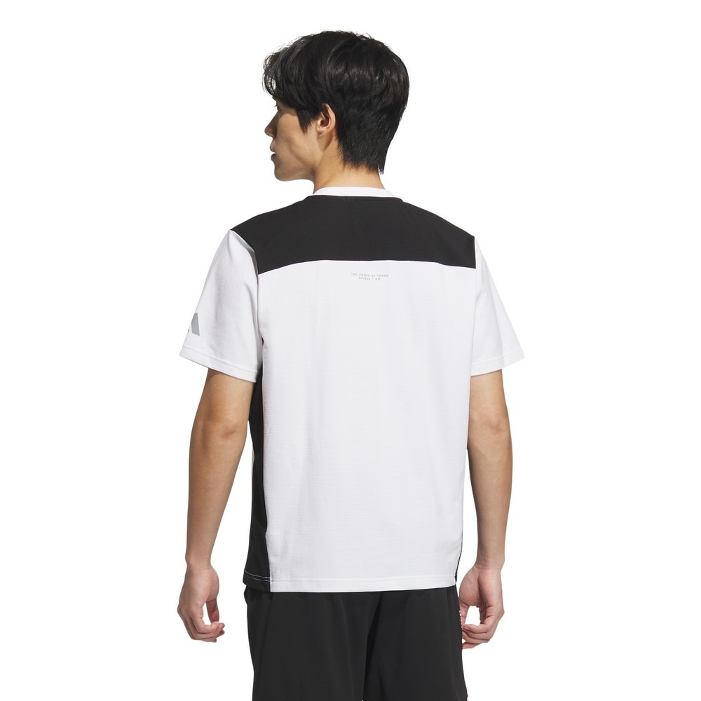 アディダス（adidas）（メンズ）アダプテーション ダブルニット半袖Tシャツ KQD52-JM1998