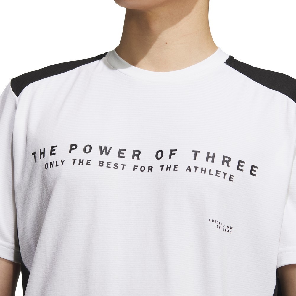 アディダス（adidas）（メンズ）アダプテーション ダブルニット半袖Tシャツ KQD52-JM1998