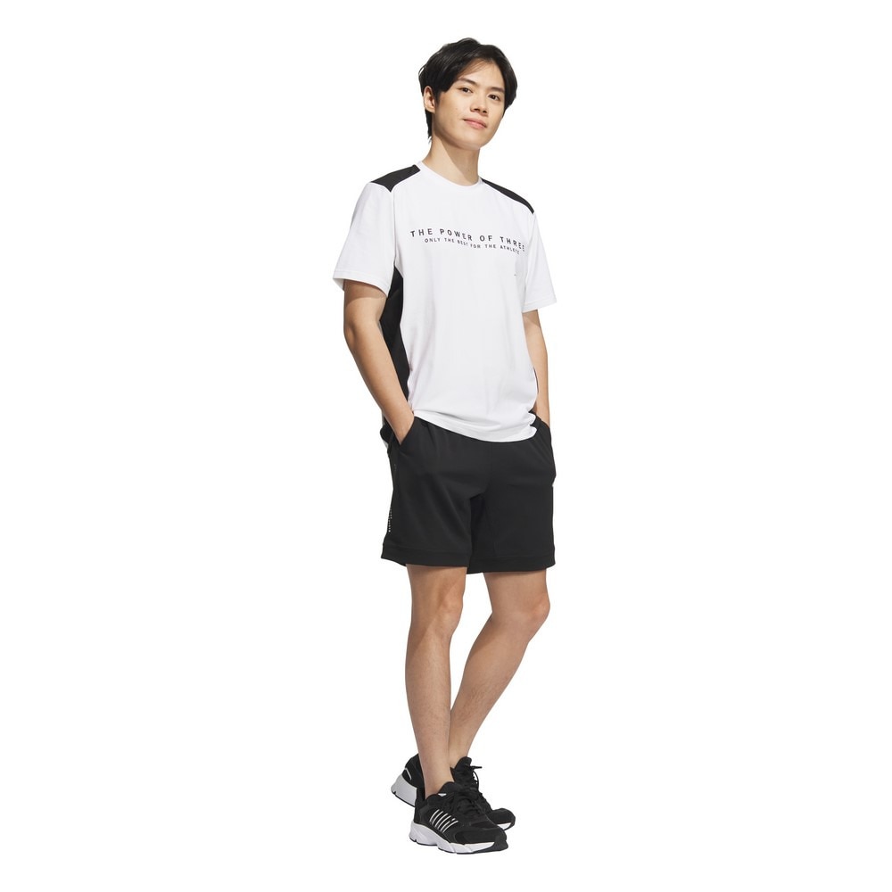 アディダス（adidas）（メンズ）アダプテーション ダブルニット半袖Tシャツ KQD52-JM1998