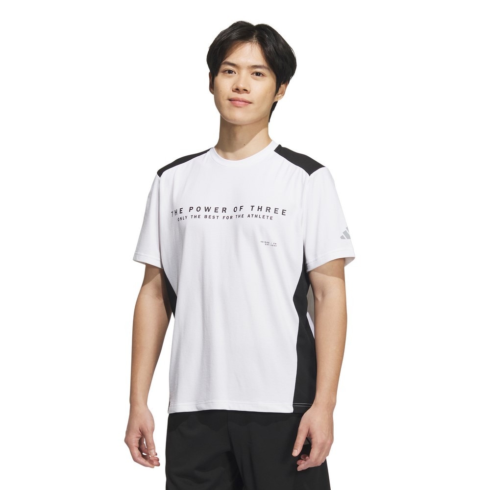 アディダス（adidas）（メンズ）アダプテーション ダブルニット半袖Tシャツ KQD52-JM1998