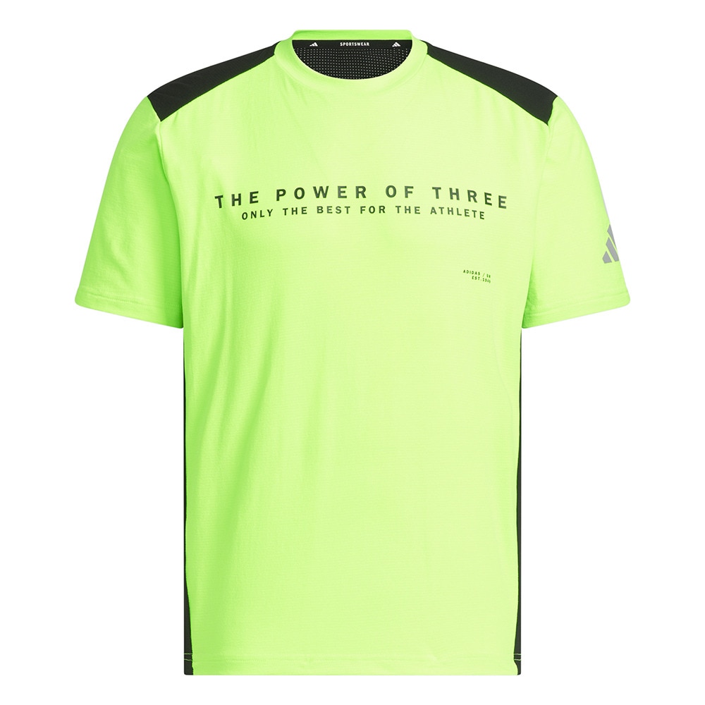 アディダス（adidas）（メンズ）アダプテーション ダブルニット半袖Tシャツ KQD52-JM1999