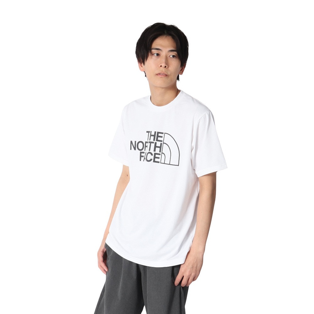 ザ・ノース・フェイス（THE NORTH FACE）（メンズ）ショートスリーブ イーエス ビッグロゴ 半袖 Tシャツ NT32581 W