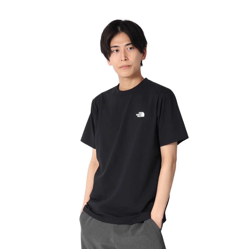 ザ・ノース・フェイス（THE NORTH FACE）（メンズ）ショートスリーブ イーエス エイトノット 半袖 Tシャツ NT32583 K