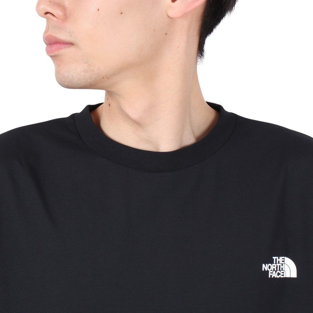 ザ・ノース・フェイス（THE NORTH FACE）（メンズ）半袖 イーエス ロゴワイドティーシャツ NT32585 K