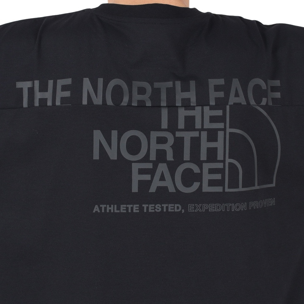 ザ・ノース・フェイス（THE NORTH FACE）（メンズ）半袖 イーエス ロゴワイドティーシャツ NT32585 K