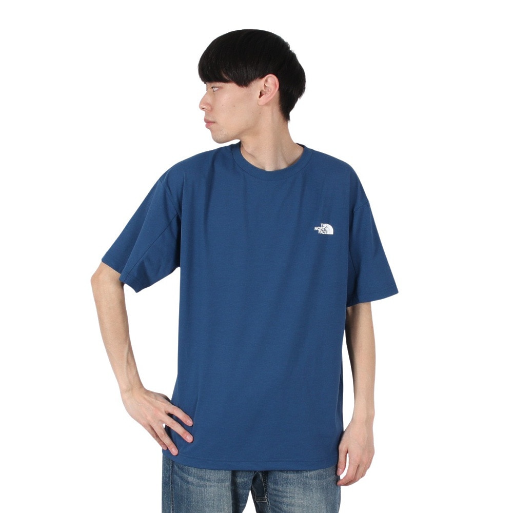 ザ・ノース・フェイス（THE NORTH FACE）（メンズ）半袖 イーエス ロゴワイドティーシャツ NT32585 OB