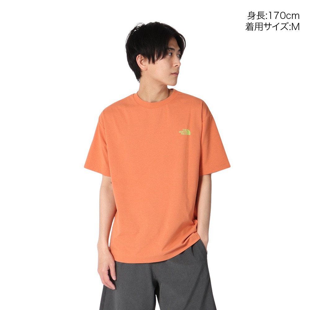 ザ・ノース・フェイス（THE NORTH FACE）（メンズ）ショートスリーブ イーエス66ロゴワイドティー NT32597 FB