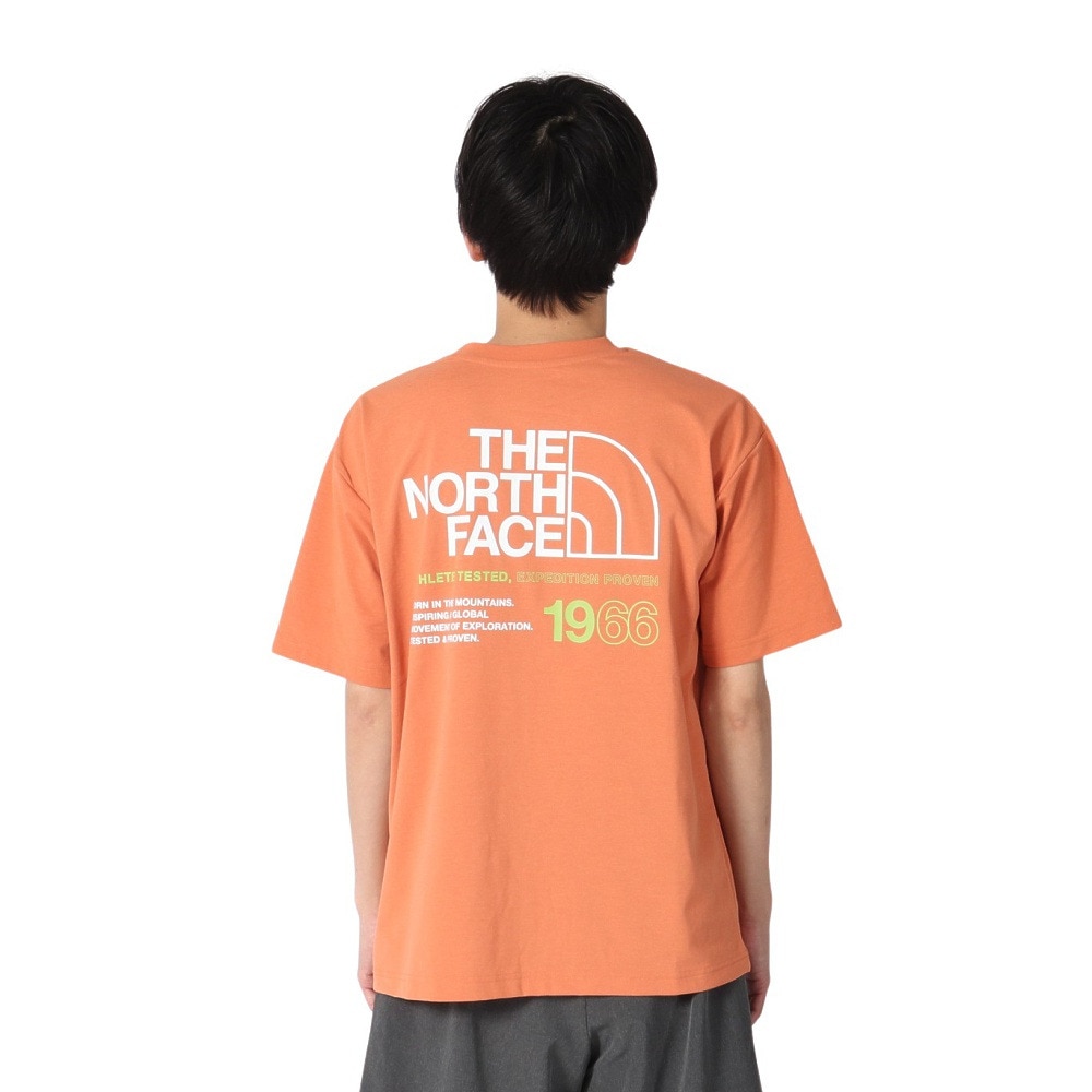 ザ・ノース・フェイス（THE NORTH FACE）（メンズ）ショートスリーブ イーエス66ロゴワイドティー NT32597 FB