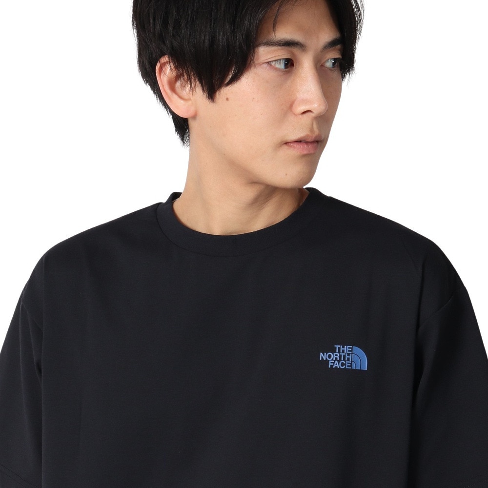 ザ・ノース・フェイス（THE NORTH FACE）（メンズ）ショートスリーブ イーエス66ロゴワイドティー NT32597 K