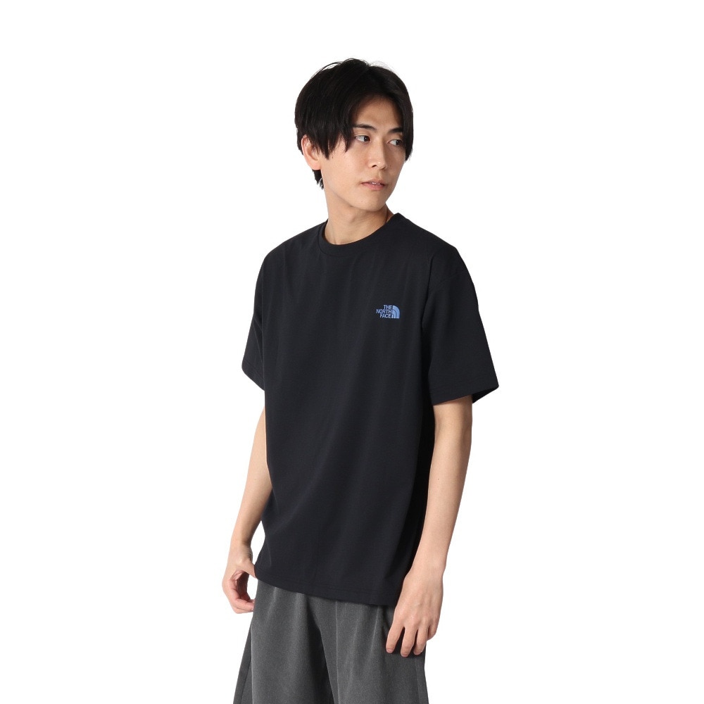 ザ・ノース・フェイス（THE NORTH FACE）（メンズ）ショートスリーブ イーエス66ロゴワイドティー NT32597 K