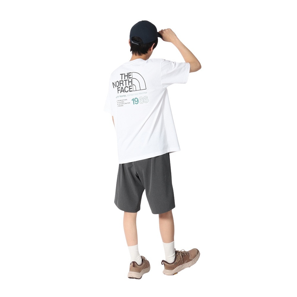 ザ・ノース・フェイス（THE NORTH FACE）（メンズ）ショートスリーブ イーエス66ロゴワイドティー NT32597 W