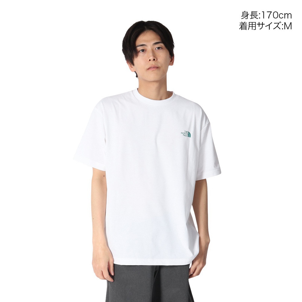 ザ・ノース・フェイス（THE NORTH FACE）（メンズ）ショートスリーブ イーエス66ロゴワイドティー NT32597 W