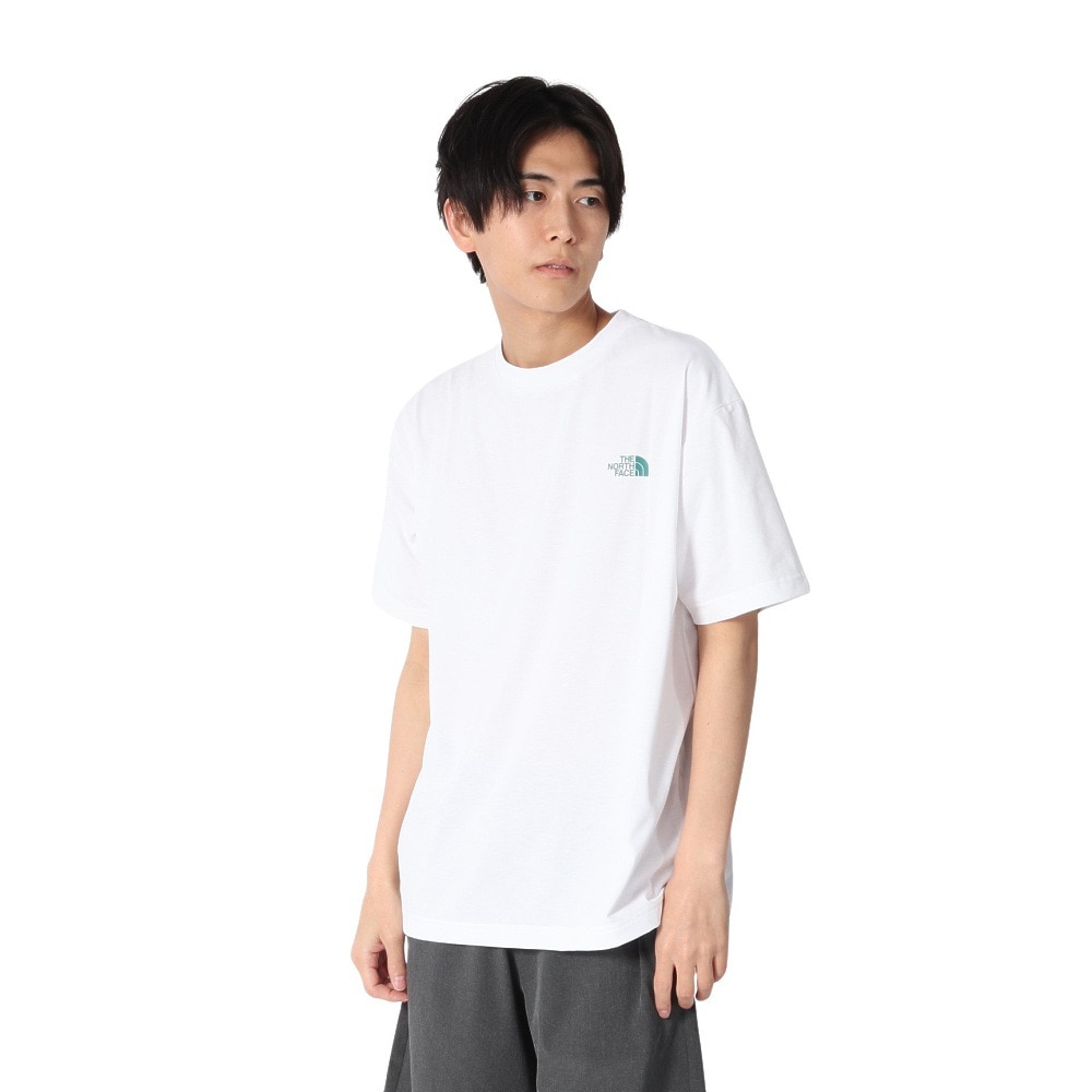 ザ・ノース・フェイス（THE NORTH FACE）（メンズ）ショートスリーブ イーエス66ロゴワイドティー NT32597 W