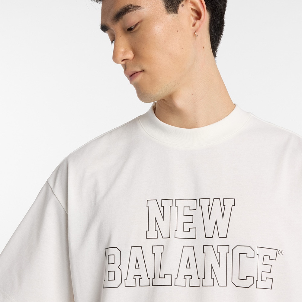ニューバランス（new balance）（メンズ）オーバーサイズショートスリーブＴシャツ AMT51509SST