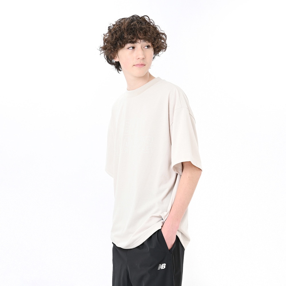 ニューバランス（new balance）（メンズ）オーバーサイズショートスリーブＴシャツ AMT51509TWF
