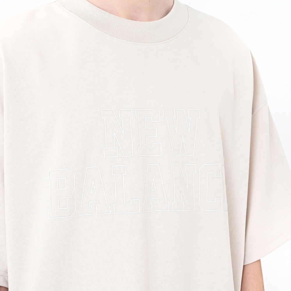 ニューバランス（new balance）（メンズ）オーバーサイズショートスリーブＴシャツ AMT51509TWF