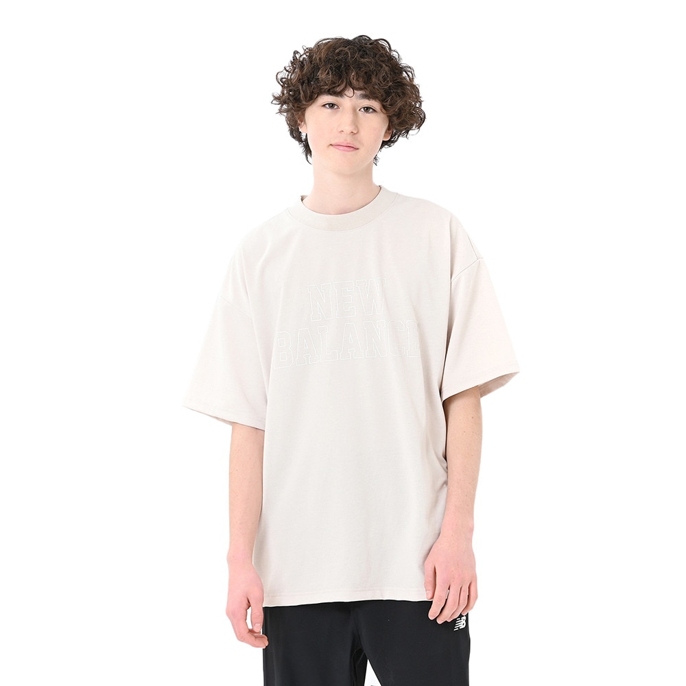 ニューバランス（new balance）（メンズ）オーバーサイズショートスリーブＴシャツ AMT51509TWF