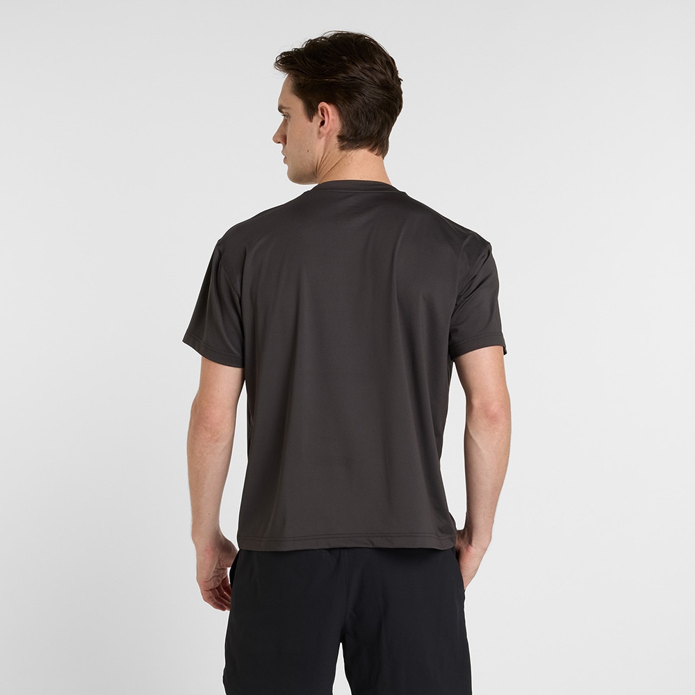 ニューバランス（new balance）（メンズ）ショートスリーブＴシャツ AMT51510BLK
