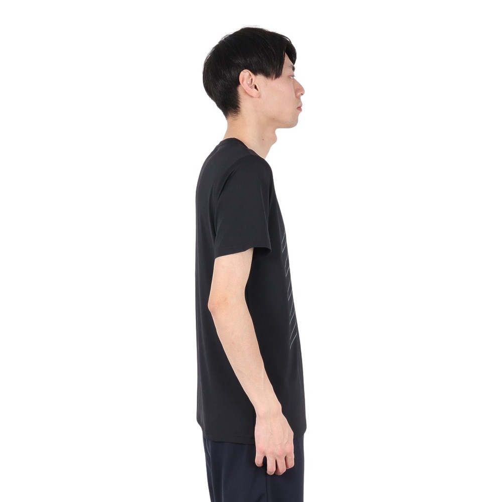 ニューバランス（new balance）（メンズ）パフォーマンス 半袖Tシャツ MT51070BK