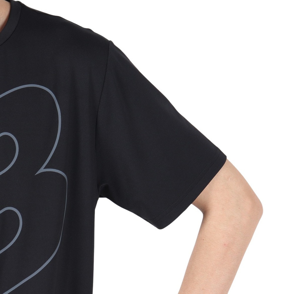 ニューバランス（new balance）（メンズ）パフォーマンス 半袖Tシャツ MT51070BK