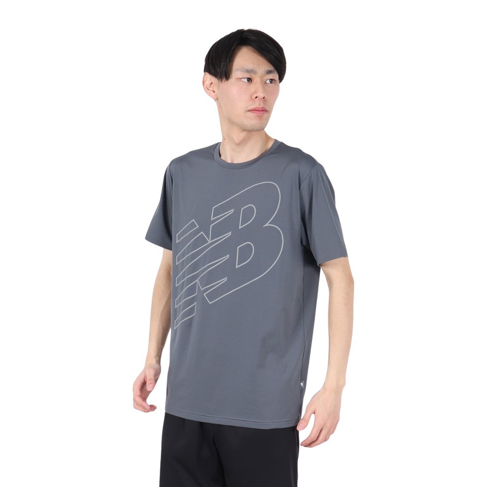 ニューバランス（new balance）（メンズ）パフォーマンス 半袖Tシャツ MT51070GT