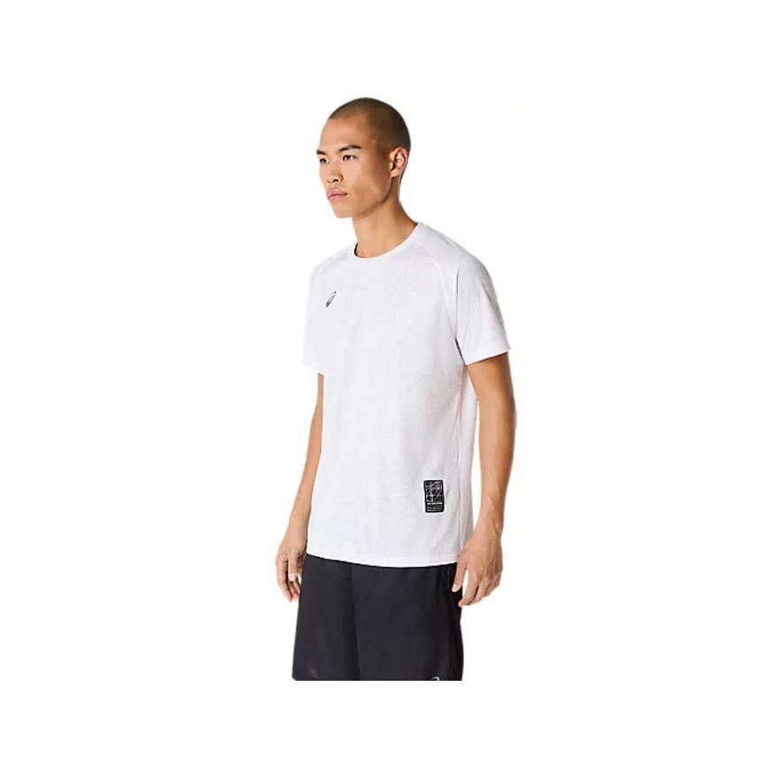 アシックス（ASICS）（メンズ）ドライグラフィック半袖シャツ 2031E994.100