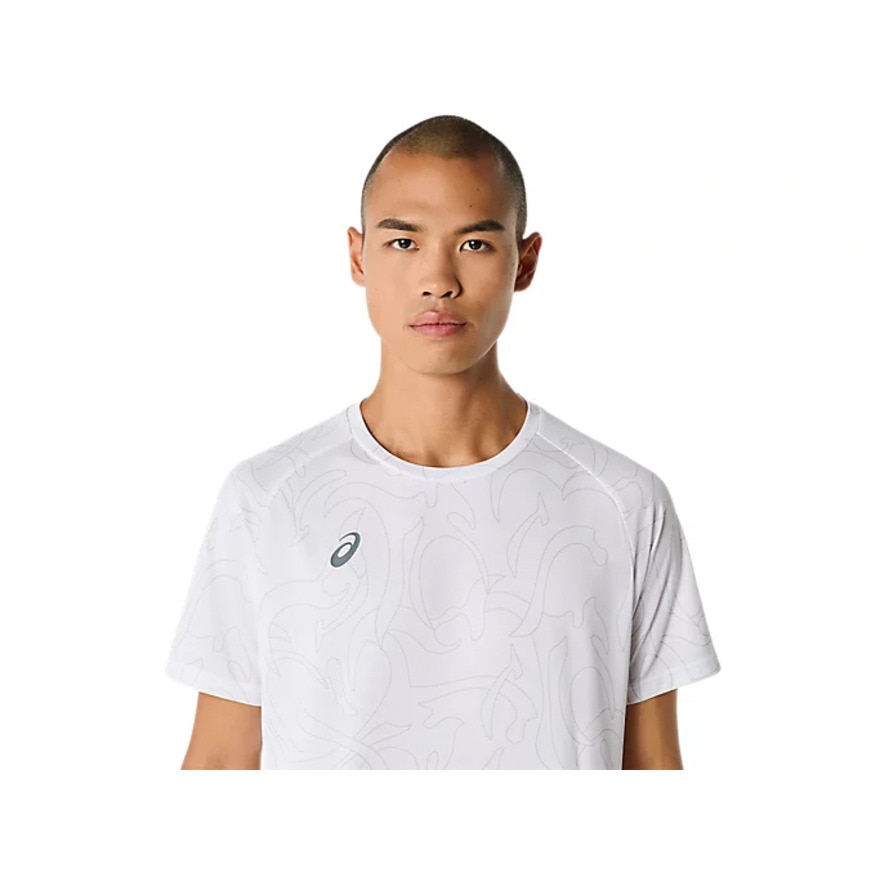 アシックス（ASICS）（メンズ）ドライグラフィック半袖シャツ 2031E994.100
